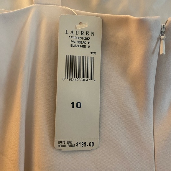 NWT, Silk/Cotton Ralph Lauren Slip Dress - Picture 3 of 4